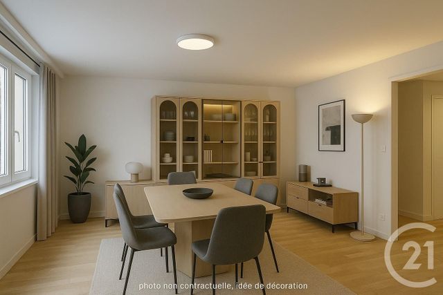 Appartement F5 à vendre - 4 pièces - 84,41 m2 - Nancy - 54 - LORRAINE