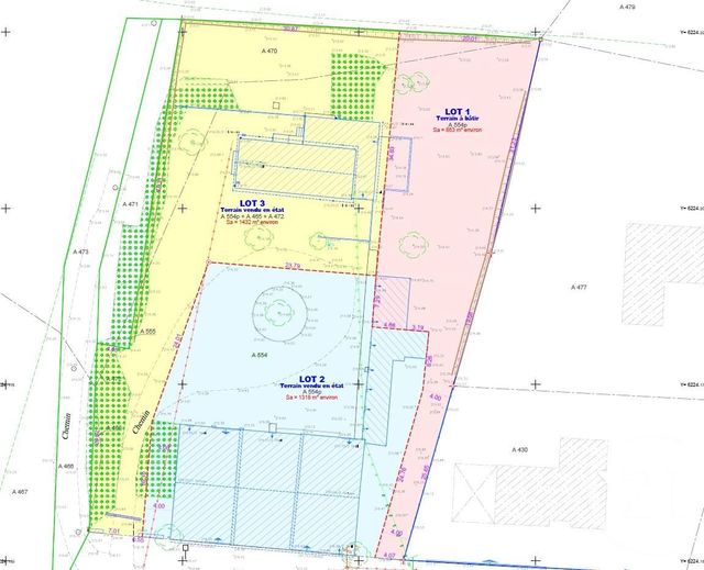 Terrain à vendre - 863 m2 - Broindon - 21 - BOURGOGNE