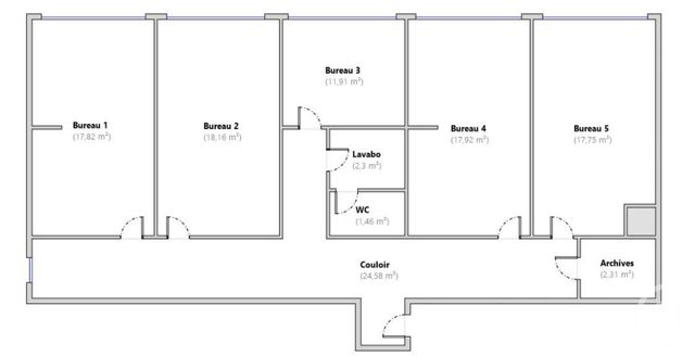 Appartement F5 &agrave; vendre - 5 pi&egrave;ces - 114,21 m2 - Dijon - 21 - BOURGOGNE