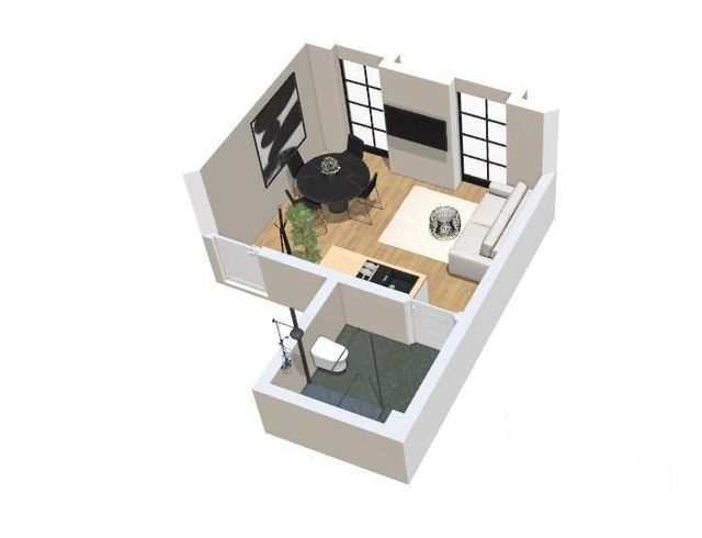 Appartement Studio &agrave; vendre - 1 pi&egrave;ce - 20,50 m2 - Reims - 51 - CHAMPAGNE-ARDENNE