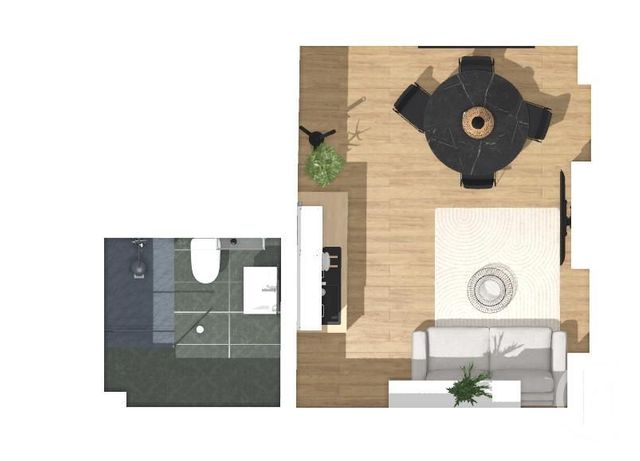 Appartement Studio &agrave; vendre - 1 pi&egrave;ce - 20,50 m2 - Reims - 51 - CHAMPAGNE-ARDENNE