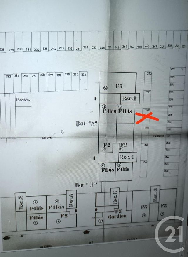 Parking &agrave; vendre - 12 m2 - Chalons En Champagne - 51 - CHAMPAGNE-ARDENNE