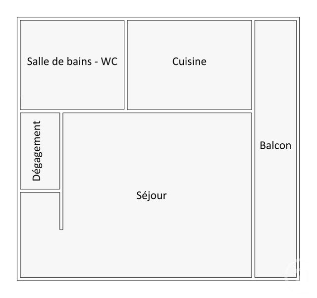 Appartement Studio à louer - 1 pièce - 28,40 m2 - Chalons En Champagne - 51 - CHAMPAGNE-ARDENNE