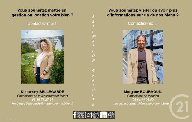 Appartement F3 à louer - 3 pièces - 68,84 m2 - Chalons En Champagne - 51 - CHAMPAGNE-ARDENNE