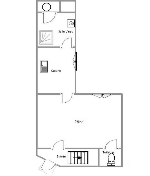 Appartement F3 à louer - 3 pièces - 59,05 m2 - Epernay - 51 - CHAMPAGNE-ARDENNE