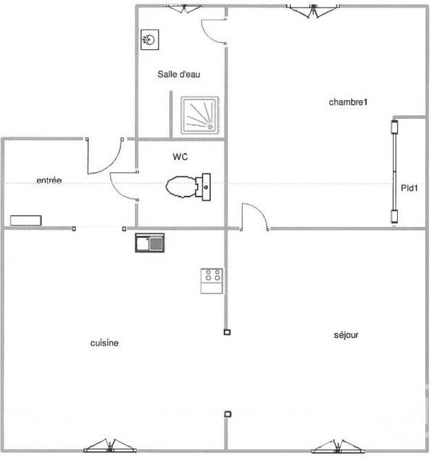 Appartement F2 à louer - 2 pièces - 46,89 m2 - Epernay - 51 - CHAMPAGNE-ARDENNE
