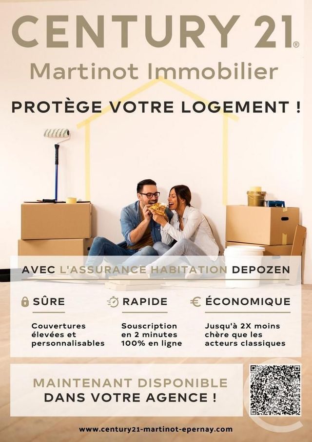 Maison &agrave; louer - 4 pi&egrave;ces - 76,97 m2 - Epernay - 51 - CHAMPAGNE-ARDENNE