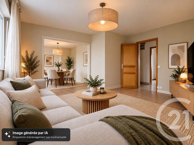 Appartement T4 &agrave; vendre - 4 pi&egrave;ces - 76,48 m2 - Reims - 51 - CHAMPAGNE-ARDENNE