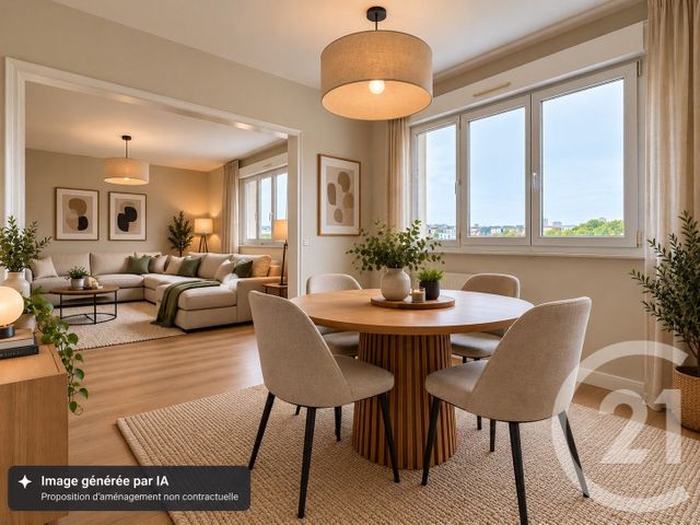 Appartement T4 &agrave; vendre - 4 pi&egrave;ces - 76,48 m2 - Reims - 51 - CHAMPAGNE-ARDENNE
