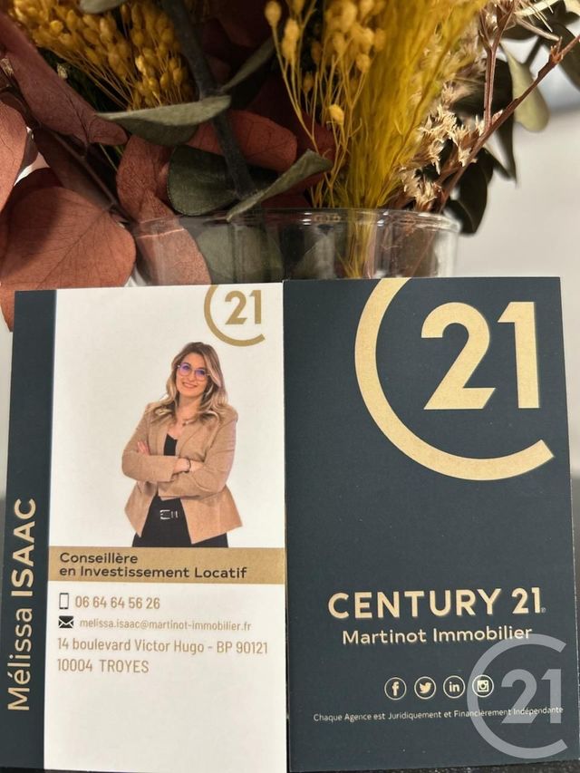 Appartement F2 &agrave; louer - 2 pi&egrave;ces - 58,09 m2 - St Andre Les Vergers - 10 - CHAMPAGNE-ARDENNE