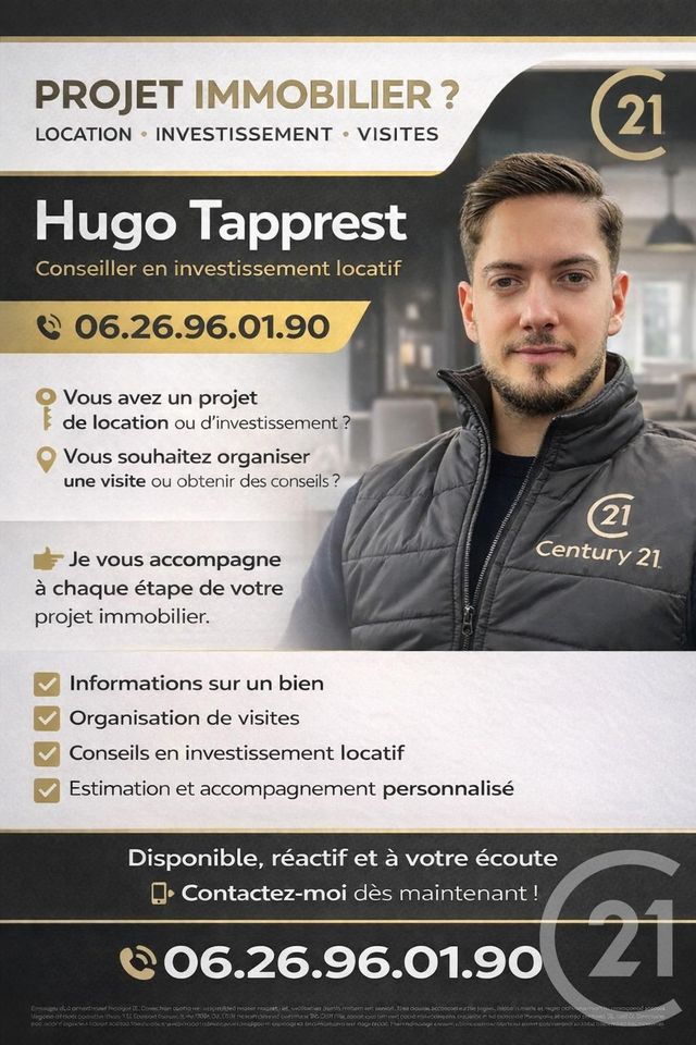 Appartement T2 &agrave; louer - 2 pi&egrave;ces - 61,70 m2 - Troyes - 10 - CHAMPAGNE-ARDENNE