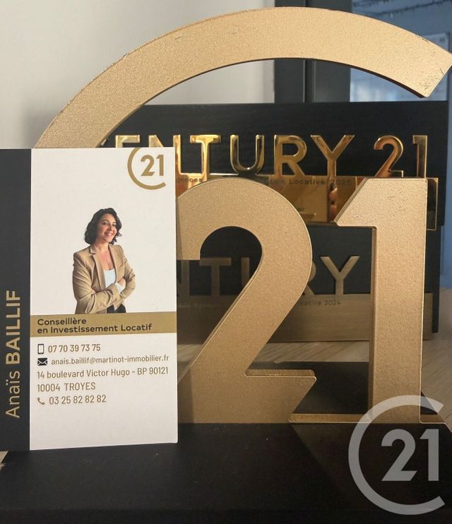 Appartement F2 &agrave; louer - 2 pi&egrave;ces - 32,40 m2 - Troyes - 10 - CHAMPAGNE-ARDENNE