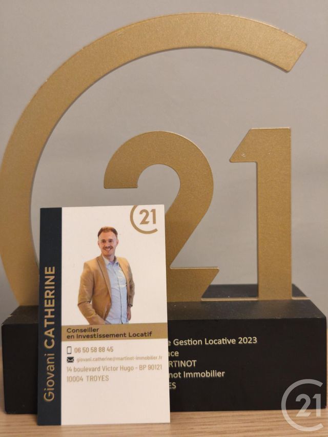 Appartement F2 &agrave; louer - 2 pi&egrave;ces - 41,11 m2 - Troyes - 10 - CHAMPAGNE-ARDENNE