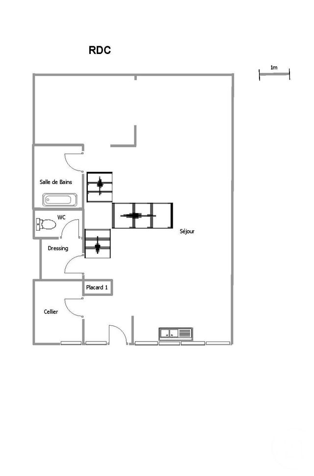 Appartement F3 bis &agrave; louer - 3 pi&egrave;ces - 83,56 m2 - Troyes - 10 - CHAMPAGNE-ARDENNE