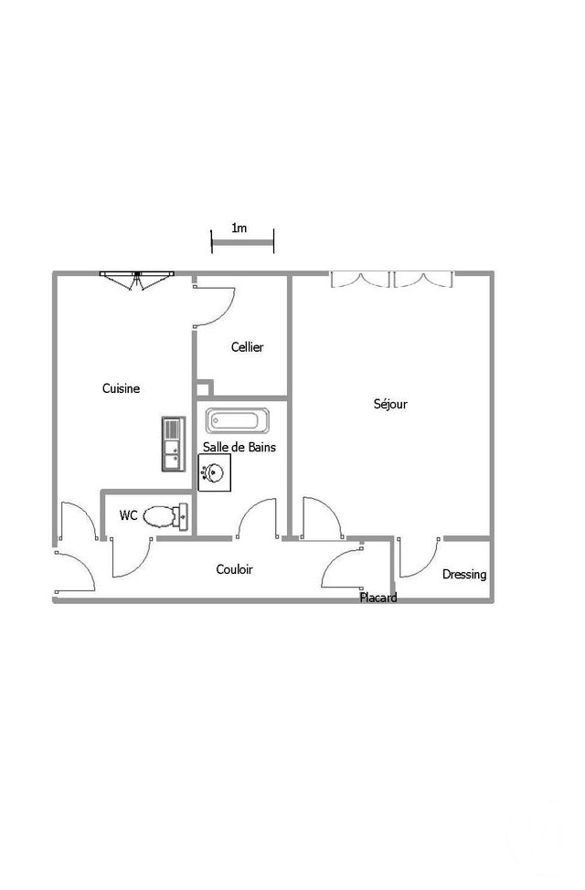 Appartement F1 &agrave; louer - 1 pi&egrave;ce - 37 m2 - La Chapelle St Luc - 10 - CHAMPAGNE-ARDENNE